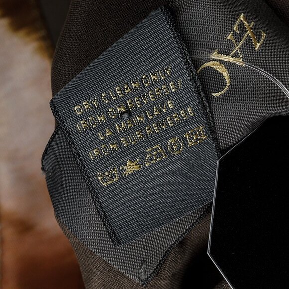 Zac Posen Floral Print Structured Neckline Dress - Picture 9 of 9